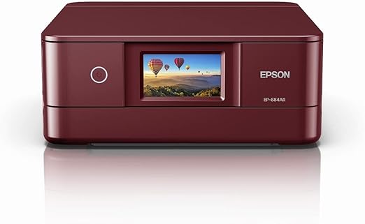 爱普生打印机 a4 喷墨多功能一体机 calario ep-884ar 红色(红色)